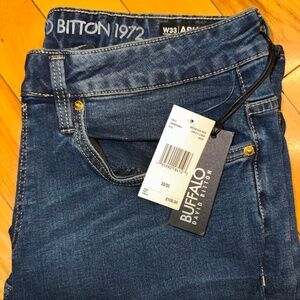 Buffalo David Bitton Men’s Slim Stretch Jeans 33x32 | Medium Dark Wash | NWT